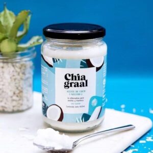 ACEITE DE COCO NEUTRO  S/SABOR 360ML CHIA GRAAL