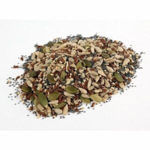 MIX DE SEMILLAS PREMIUM (girasol, zapallo, amapola , chia, lino marron, sesamo integral y sesamo blanco)