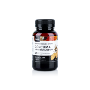 Capsula Curcuma+Pimienta Negra x 50caps Natier